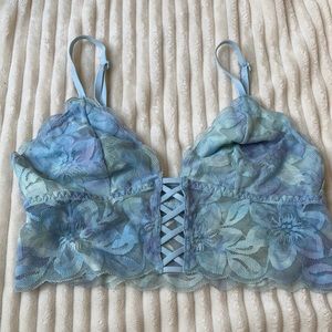 PINK Victoria's Secret Longline Lace Bralette